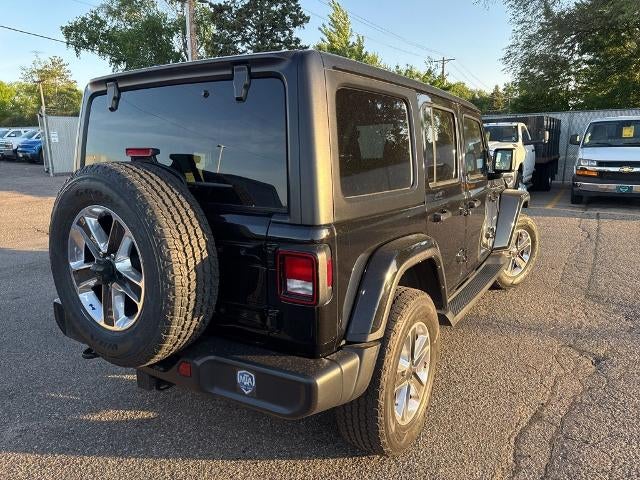 Used 2022 Jeep Wrangler Unlimited Sahara with VIN 1C4HJXEG1NW248387 for sale in St. Cloud, Minnesota