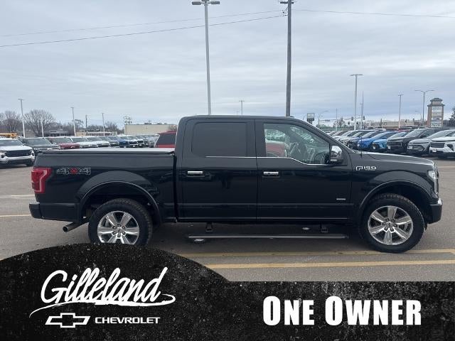 2015 Ford F-150 4WD SuperCrew 5-1/2 Ft Box Platinum