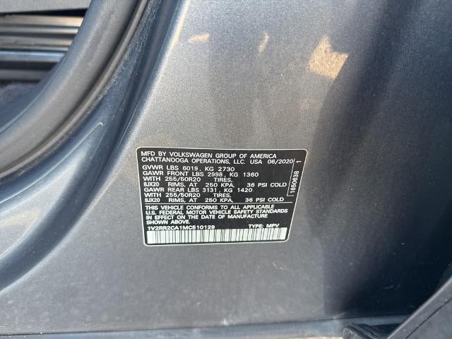 2021 Volkswagen Atlas 3.6L V6 SE w/Technology R-Line 4MOTION *Ltd Avail*