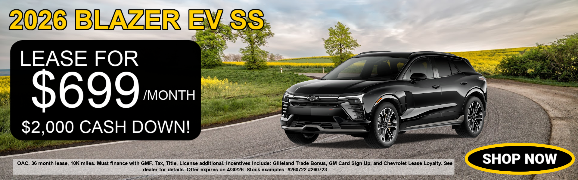 2026 Blazer EV SS for sale 