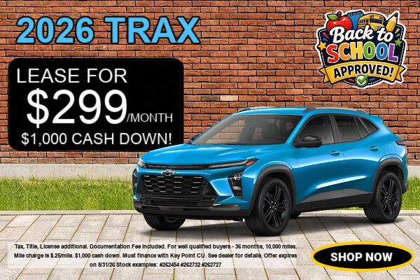 New Chevy Trax for sale. 
