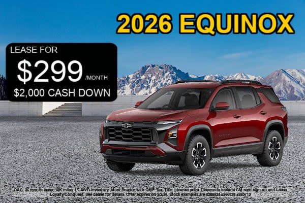 2026 Chevy Equinox for sale