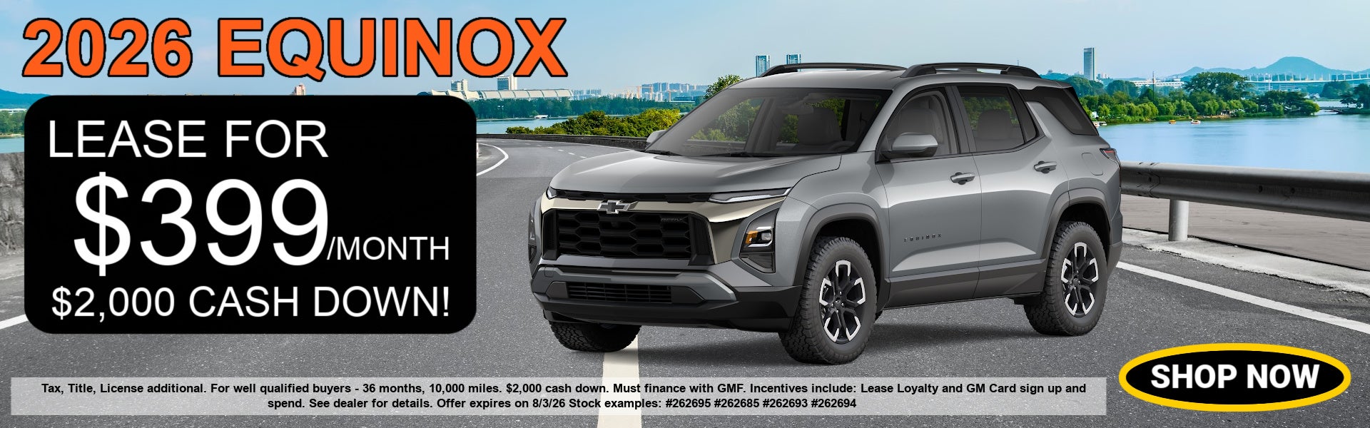 New Equinox for sale