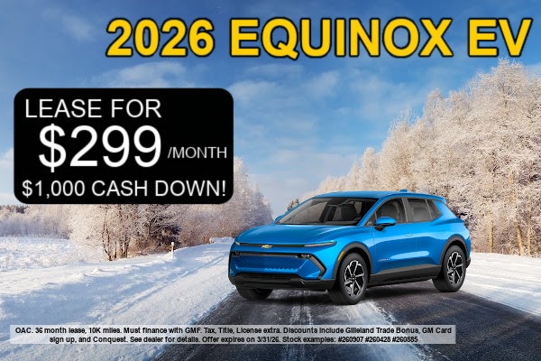 2026 Equinox EV for sale. 