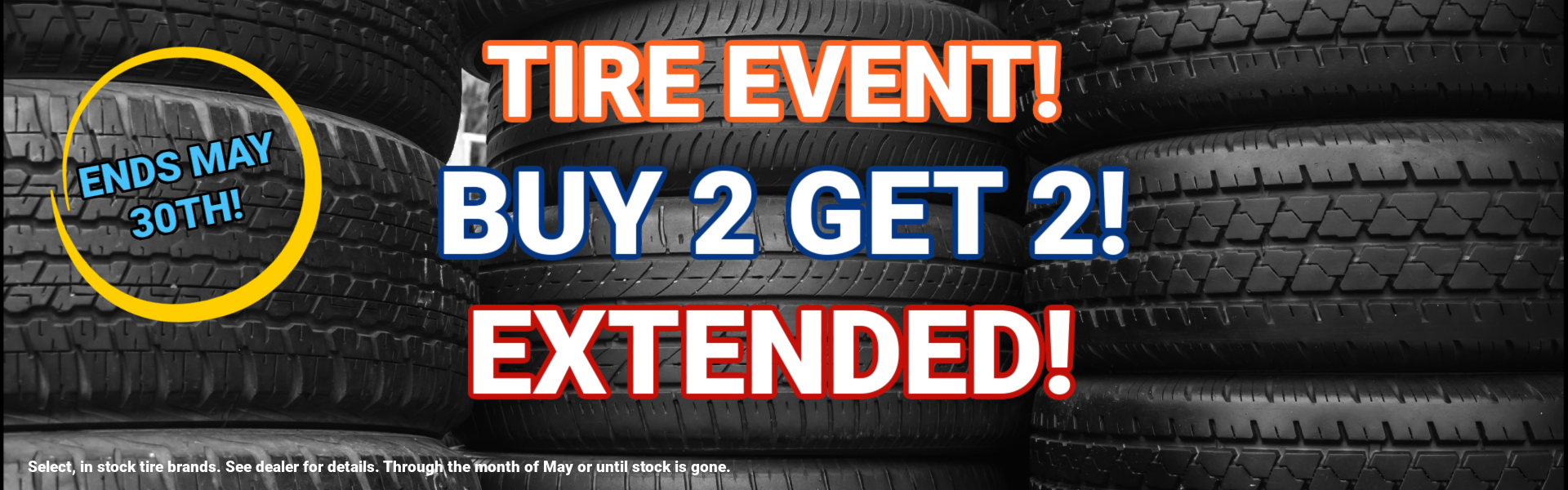 Buy 2 get 2 tire offer
