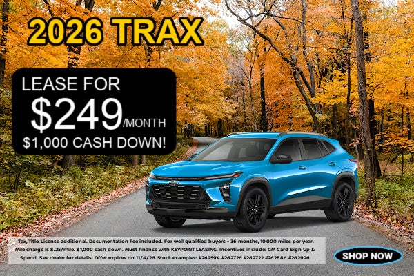 2026 Trax for sale. 