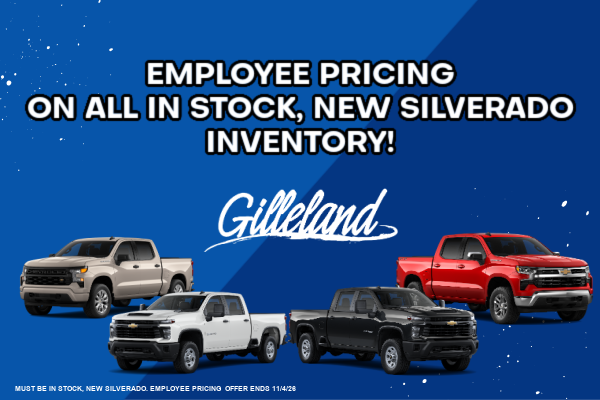 New Silverado inventory. 