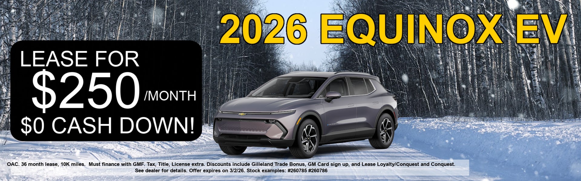 New Equinox EV for sale 