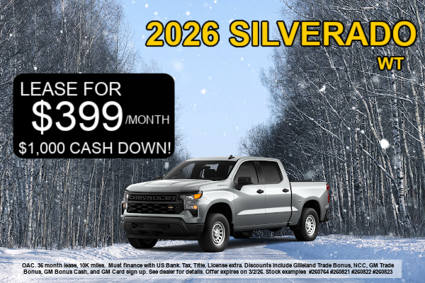 2026 Silverado for sale 